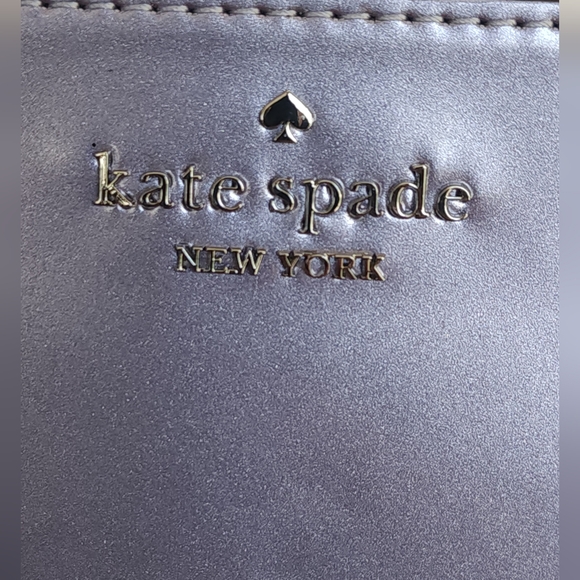 Kate Spade Shimmering Silver Wristlet - Picture 2 of 8